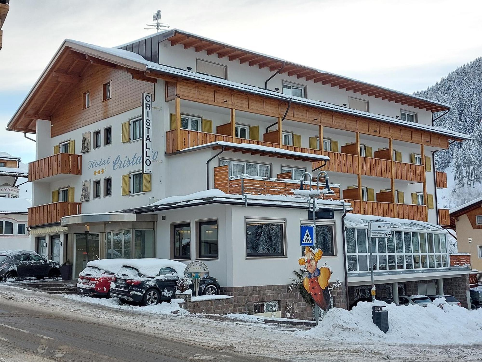 Hotel Cristallo Santa Cristina Val Gardena Buitenkant foto